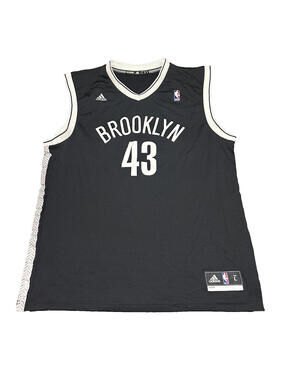 Kris Humphries Brooklyn Nets Adidas NBA Basketball Jersey Men Large L #43